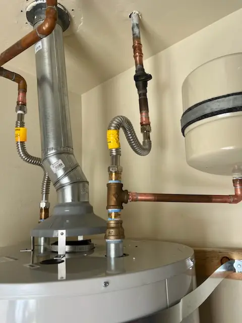 Water heater installation and plumbing repair in Marshalls Corner